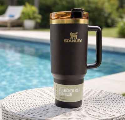 Stanley Chocolate Gold Quencher H2.0 FlowState Tumbler 40 oz - Aifan Brands