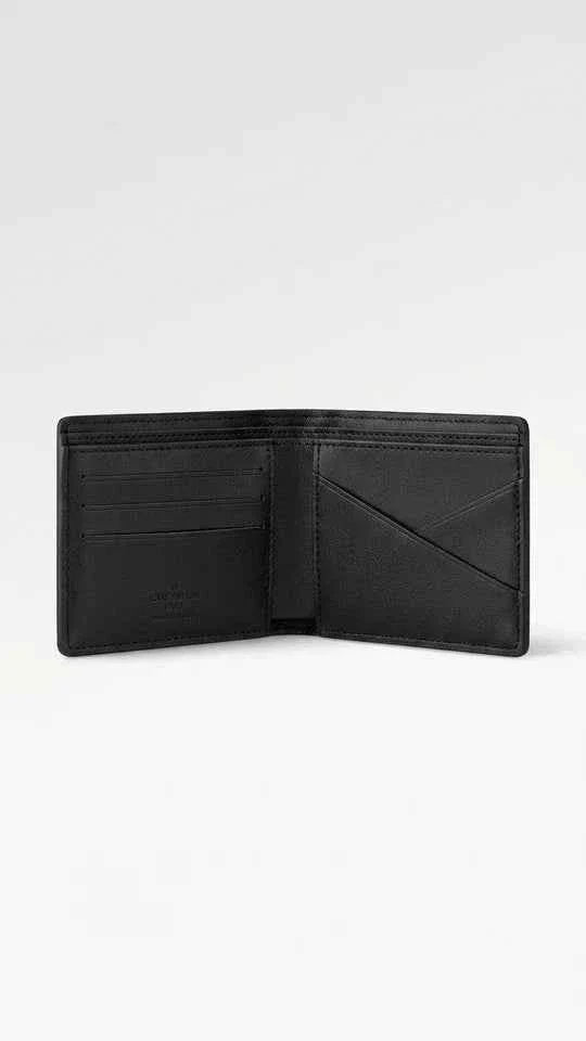 Title: Louis Vuitton Men’s Wallet Monogram Macassar Canvas Black Authentic - Aifan Brands