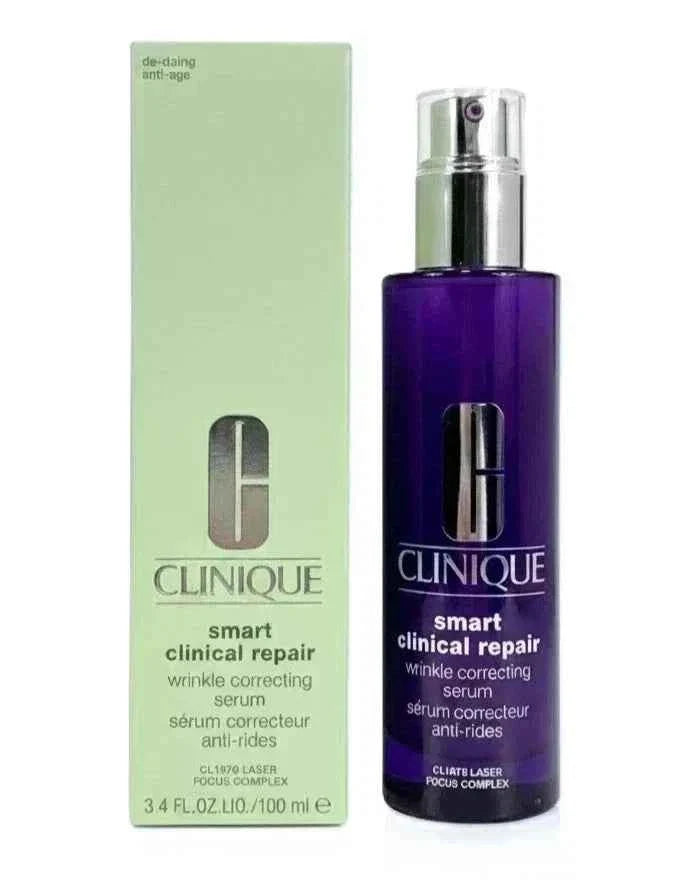 Clinique Smart Clinical Repair Wrinkle Correcting Serum 3.4oz / 100ml Jumbo NIB - Aifan Brands