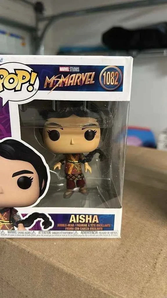 Funko Pop! Vinyl Figure Marvel Ms. Marvel Aisha #1082 Bobble Head NEW W/ Box - Aifan Brands