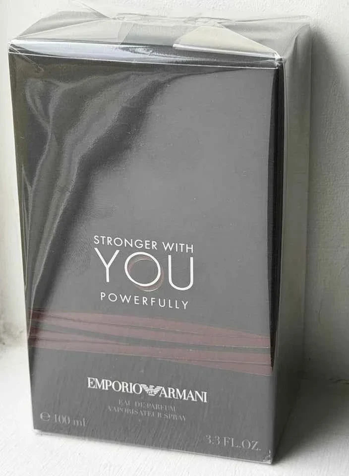 Emporio Armani Stronger With You Powerfully EDP 3.3oz / 100ml New Sealed - Aifan Brands