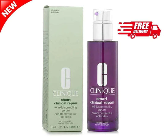 Clinique Smart Clinical Repair Wrinkle Correcting Serum 3.4oz / 100ml Jumbo NIB - Aifan Brands