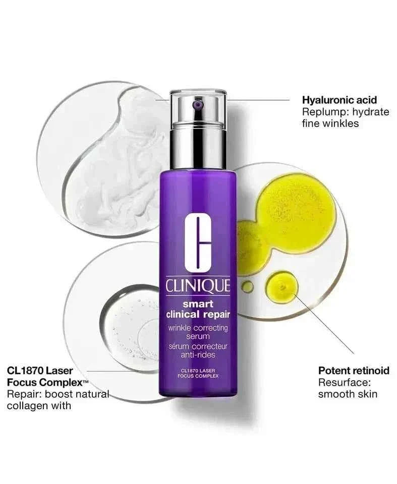 Clinique Smart Clinical Repair Wrinkle Correcting Serum 3.4oz / 100ml Jumbo NIB - Aifan Brands