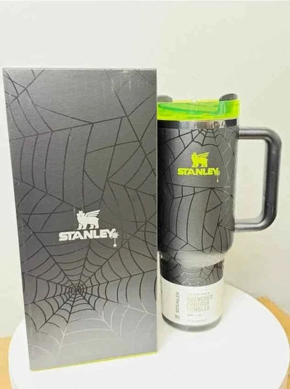 Stanley Halloween Web Glow H2.0 FlowState Tumbler 40oz Limited Edition New Free Shipping - Aifan Brands