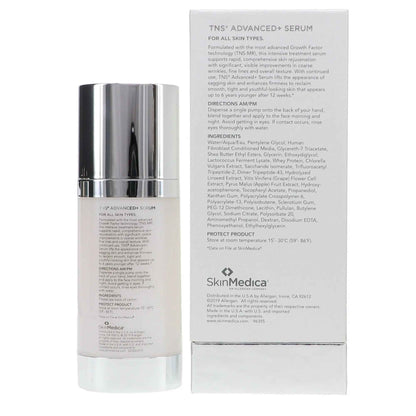 SkinMedica TNS Advanced+ Serum 1 oz – Anti-Aging Skin Rejuvenation Treatment (Sealed) - Aifan Brands